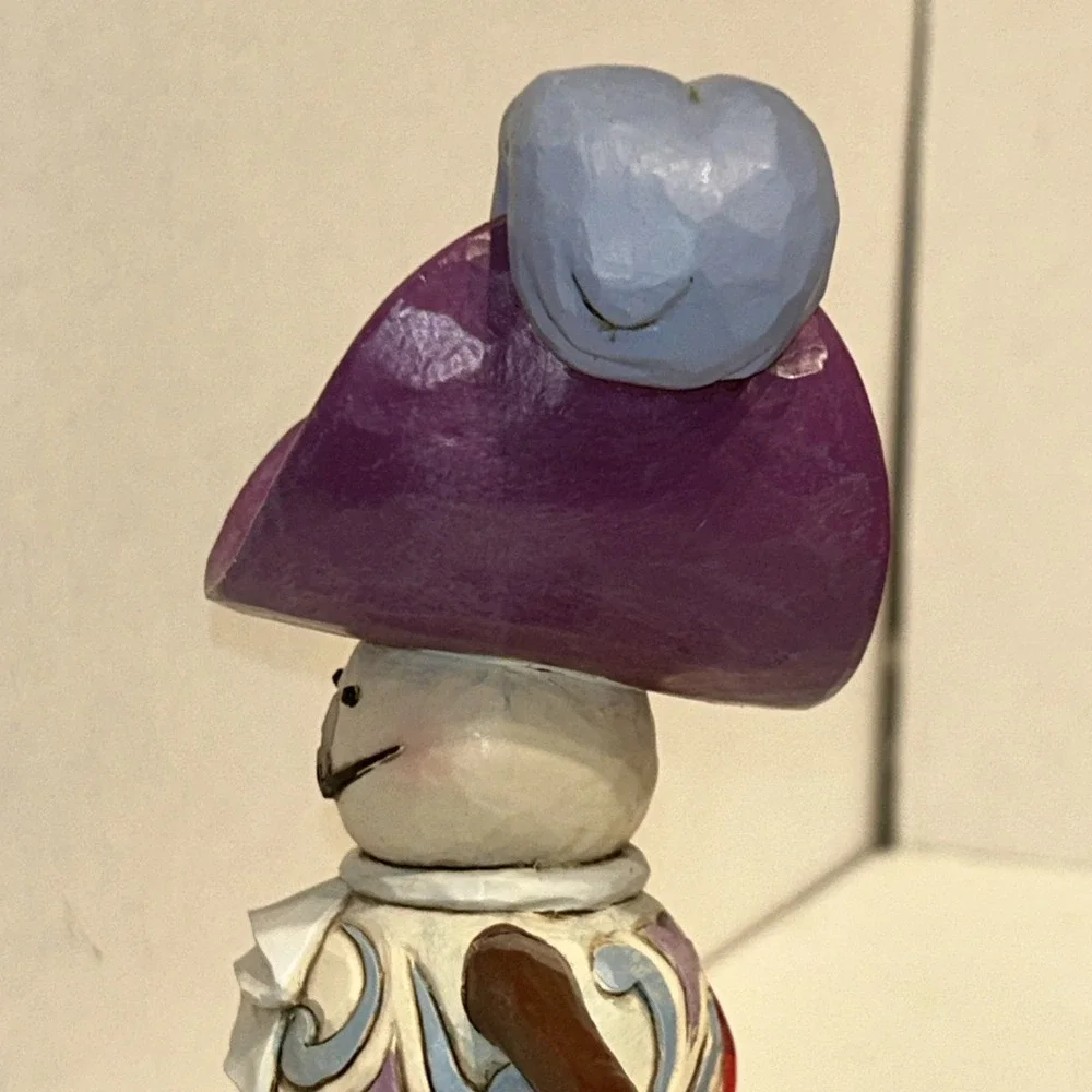 Jim Shore Disney Traditions Snowman - Peter‎ Pan Capt. Hook 4051971 DAMAGE